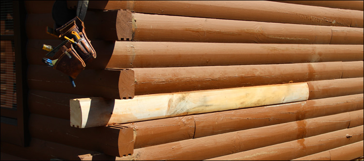 Log Home Damage Repair  Pickens County,  South Carolina