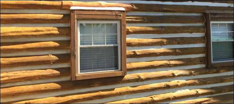 Log Home Whole Log Replacement  Pickens County,  South Carolina